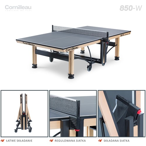 Cornilleau Competition 850-W ITTF szary