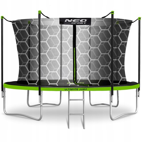 Trampolina ogrodowa NEO SPORT 15FT 465 cm z siatką wewnętrzną