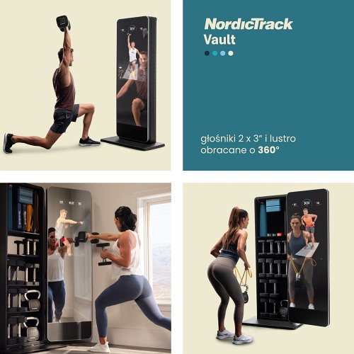NordicTrack Fitness Vault z akcesoriami