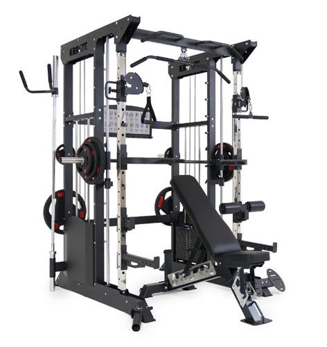 Zestaw Olympic PRO: Brama + Ławka PRO + Obciążenie KRAUSE FITNESS