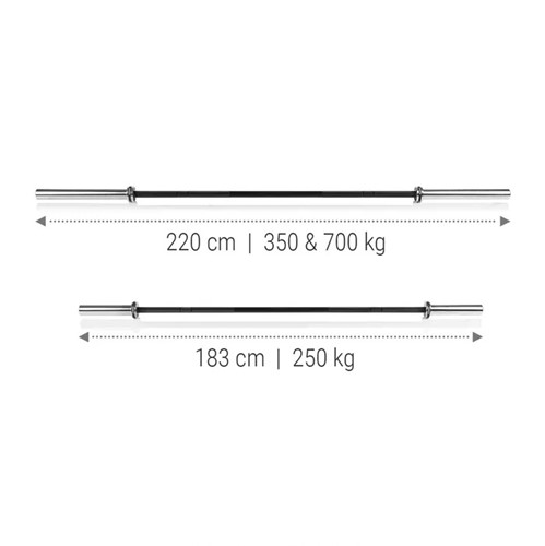 Gryf olimpijski Hammer 220 cm 350 kg