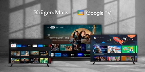 Telewizor Kruger&Matz 50" UHD Google TV 5.0 DVB-T2/T/C H.265 HEVC