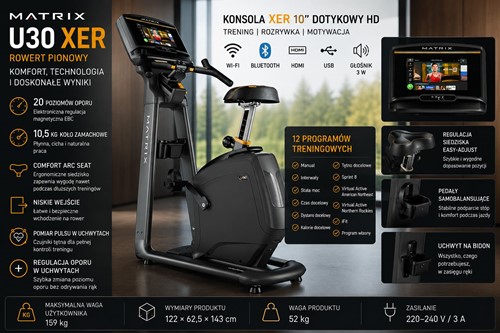 Rower pionowy Matrix U30 XER