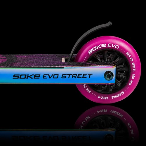 Hulajnoga wyczynowa SOKE EVO street black neochrome