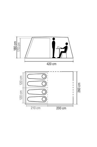 Namiot Coleman Galileo 4