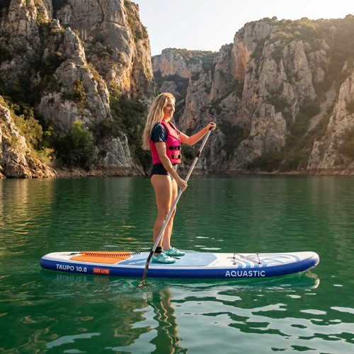 Deska SUP Aquastic Taupo 10'8" allround niebieski