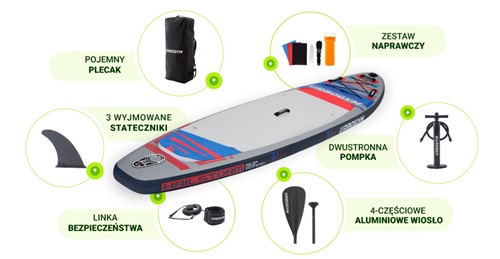 Urbogym SUP HAILSTORM 320