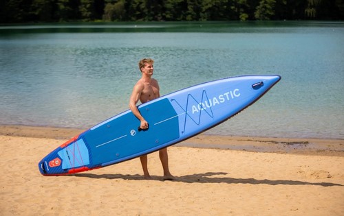 Deska SUP Aquastic Touring Pro 14'0" ciemny niebieski