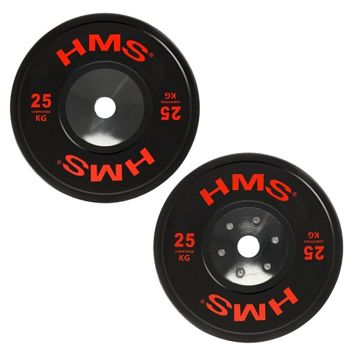 Zestaw talerzy olimpijskich HMS Bumper BTBR SET 140 kg