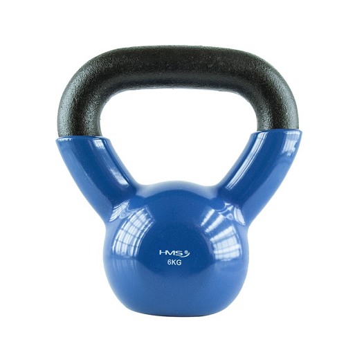 Kettlebell HMS pokryty winylem 6 kg