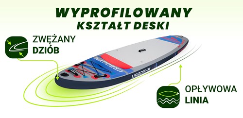 Urbogym SUP HAILSTORM 320