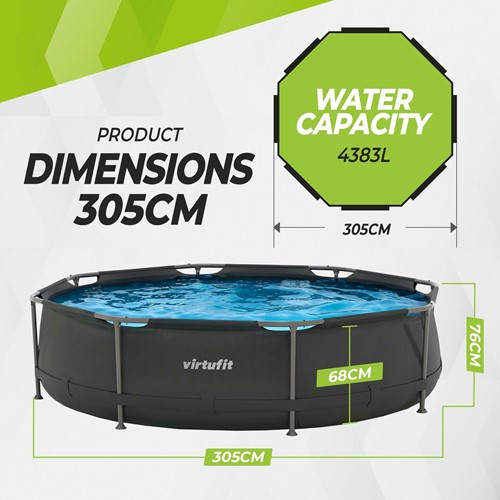 Virtufit VF13002 305 cm antracyt