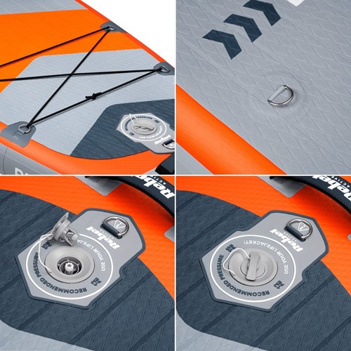 Deska SUP Rebel Active RBA4507 pomarańczowa