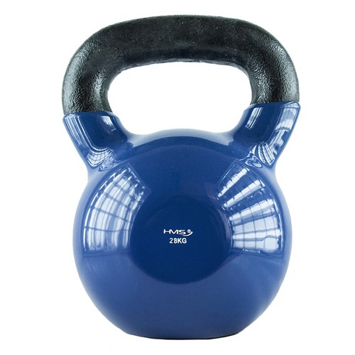 Kettlebell HMS pokryty winylem 28 kg