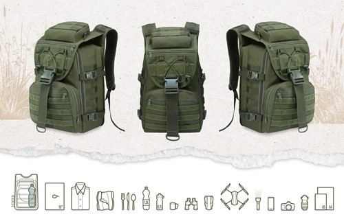 Plecak turystyczny Offlander Hiker 25l zielony