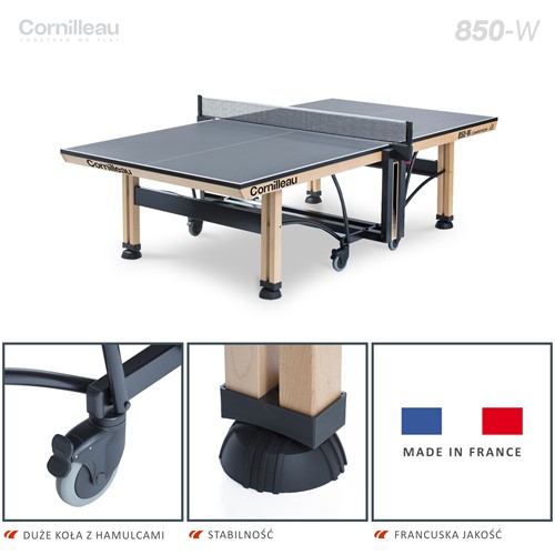 Cornilleau Competition 850-W ITTF szary