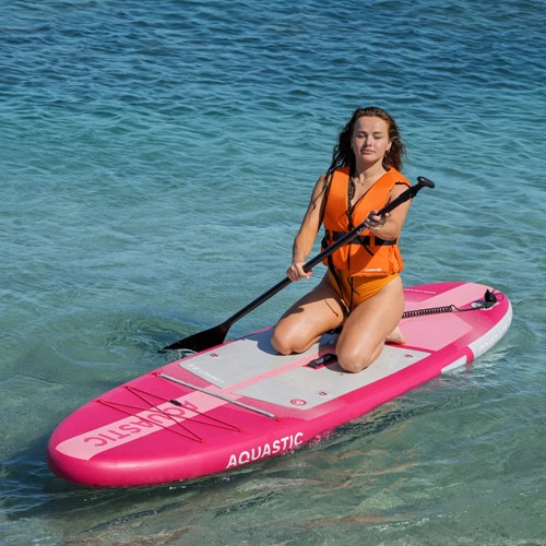 Deska SUP Aquastic Compact 9'6" różowa