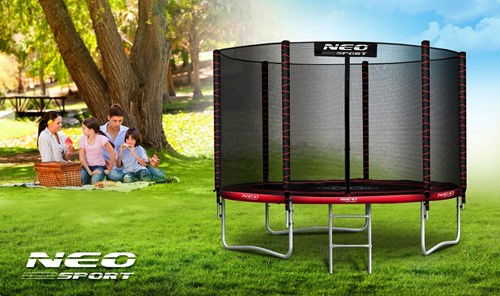 Trampolina ogrodowa NEO SPORT 8FT 252 cm