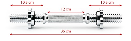 Gryf Allright krótki 36 cm (śr. 28 mm)
