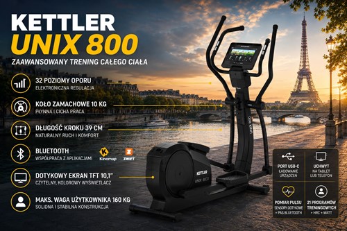 Orbitrek Crosstrainer Kettler Unix 800