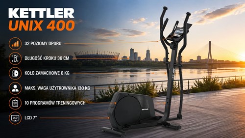 Orbitrek Crosstrainer Kettler Unix 400
