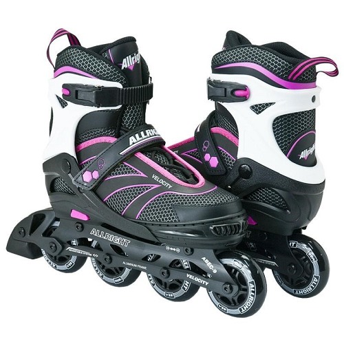 Rolki Allright Velocity Pink