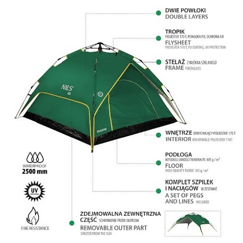 Namiot Nils Shadow NC7819