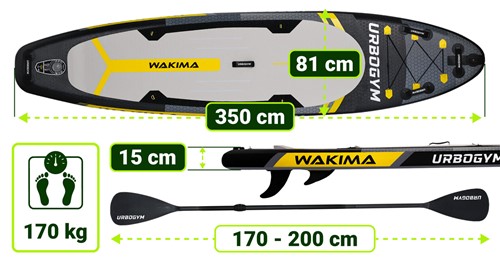 Urbogym Sup Wakima 350