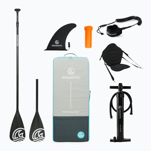 Deska SUP Aquastic Perth Pro 11'2" allround zielona