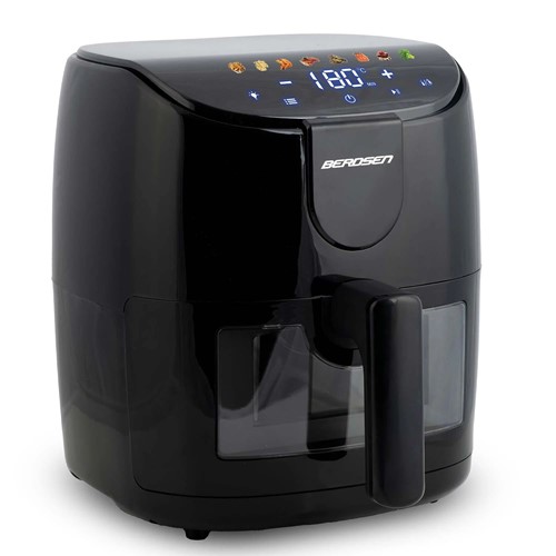 Frytkownica beztłuszczowa Air fryer frytownica 4l Berdsen 1500W BD-658 czarna