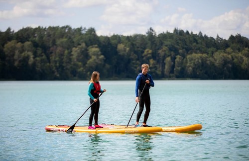 SUP Aquastic Touring 12'6" pomarańczowa