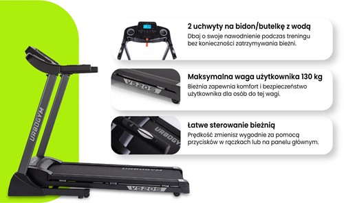 Bieżnia UrboGym V520S