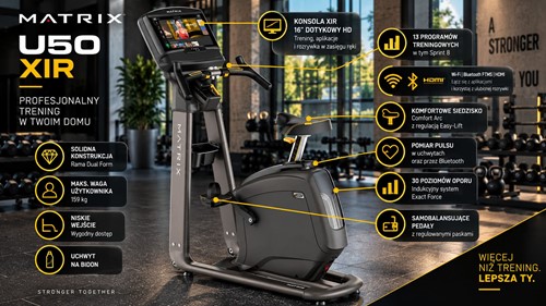 Rower pionowy Matrix U50 XIR