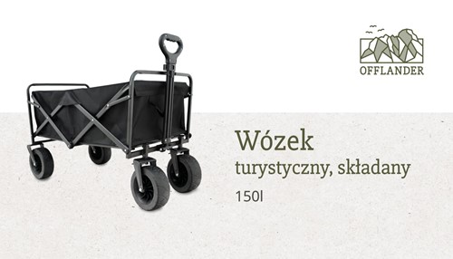 Wózek turystyczny-kempingowy Offlander 150l