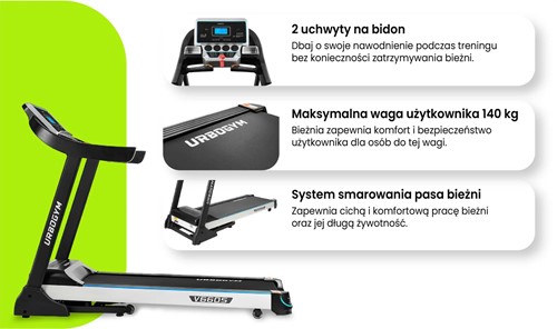 Bieżnia UrboGym V660S