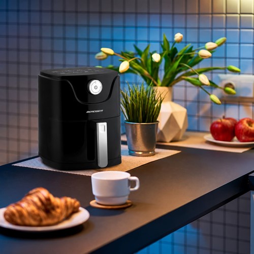 Frytkownica beztłuszczowa Air fryer Berdsen BD-654 czarna