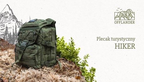 Plecak turystyczny Offlander Hiker 25l zielony