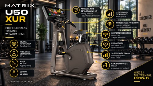 Rower pionowy Matrix U50 XUR