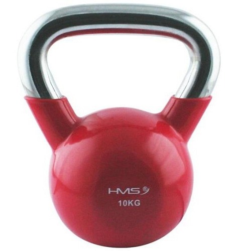 Kettlebell z chromowaną rączką HMS 10 kg