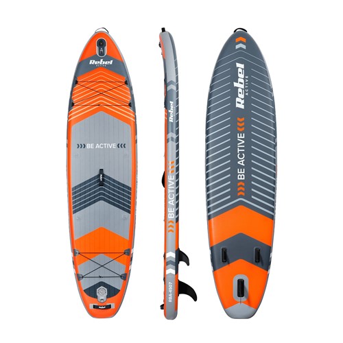 Deska SUP Rebel Active RBA4507 pomarańczowa