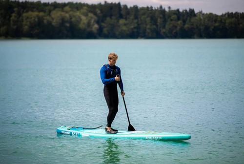 Deska SUP Aquastic Touring 12'6" zielona
