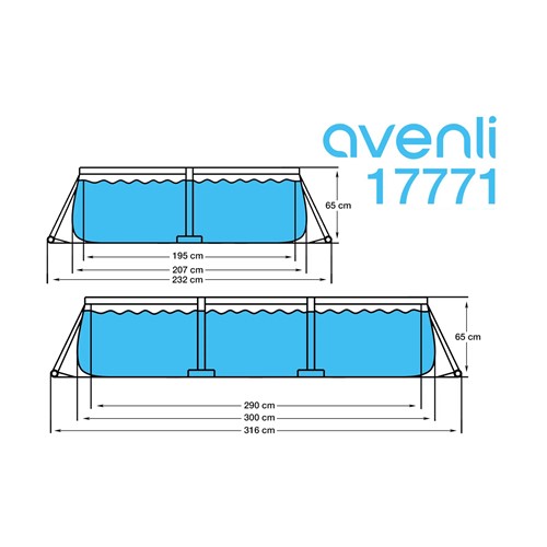 Avenli 17771EU 300x207x66