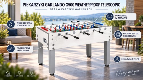 Garlando G500 Weatherproof Telescopic