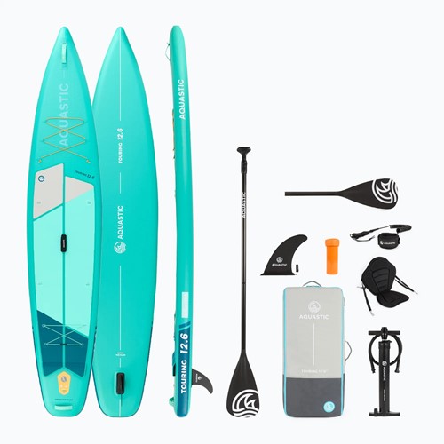 Deska SUP Aquastic Touring 12'6" zielona