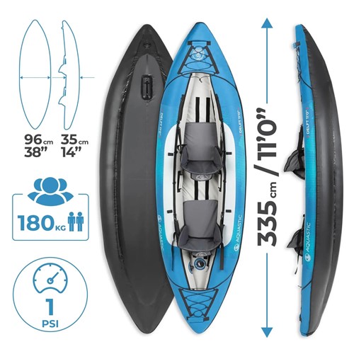 Aquastic Delft 11'0'' 335 cm niebieski