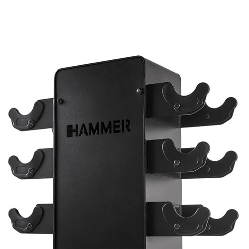 Zestaw hantli HEX ze stojakiem Hammer 1-10 kg