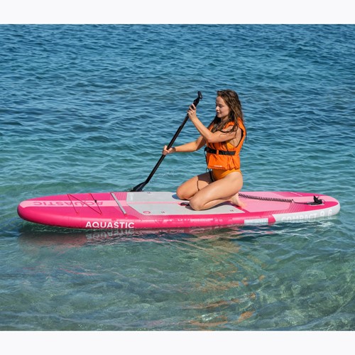 Deska SUP Aquastic Compact 9'6" różowa