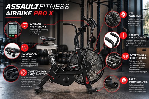 Rower powietrzny Assault Pro X