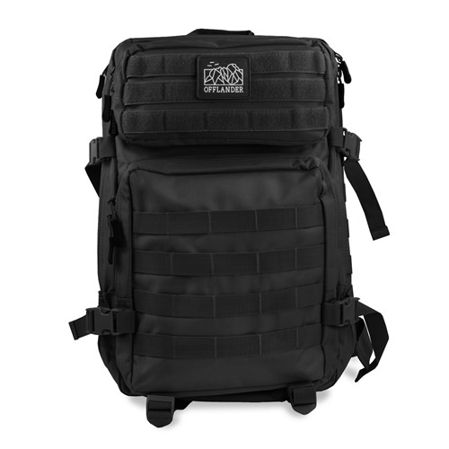 Plecak turystyczny Offlander Survival 43l czarny