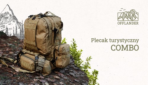 Plecak turystyczny Offlander Combo 38l khaki